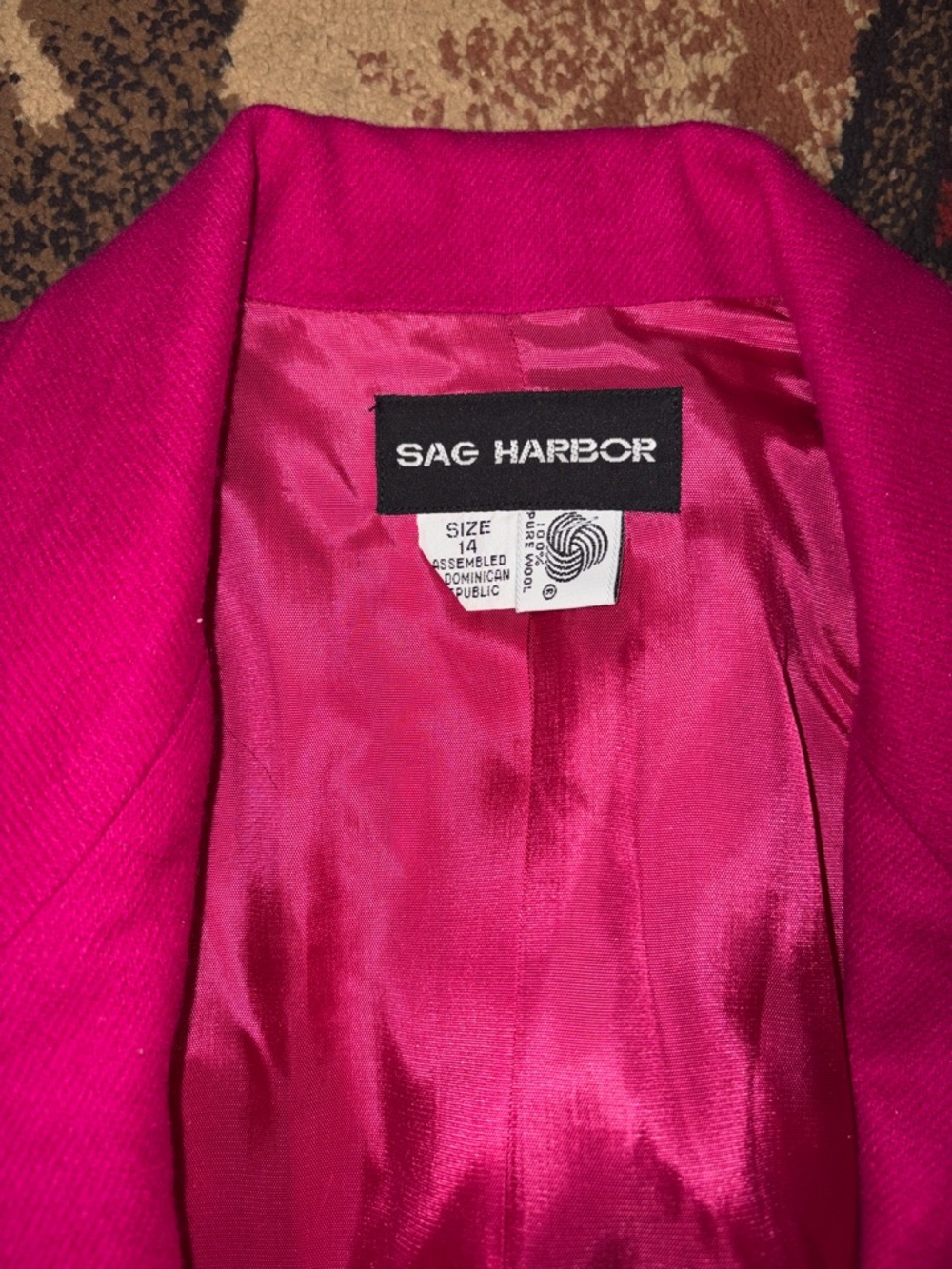 Women’s vintage wool Sag Harbor blazer - Picture 3 of 4